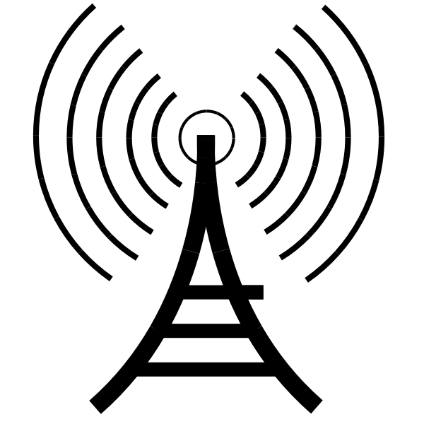 Radio Tower Graphic
